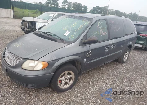 2001 Chrysler Town & Country Lx z USA, uszkodzony, nr VIN 2C4GP44G71R180206
